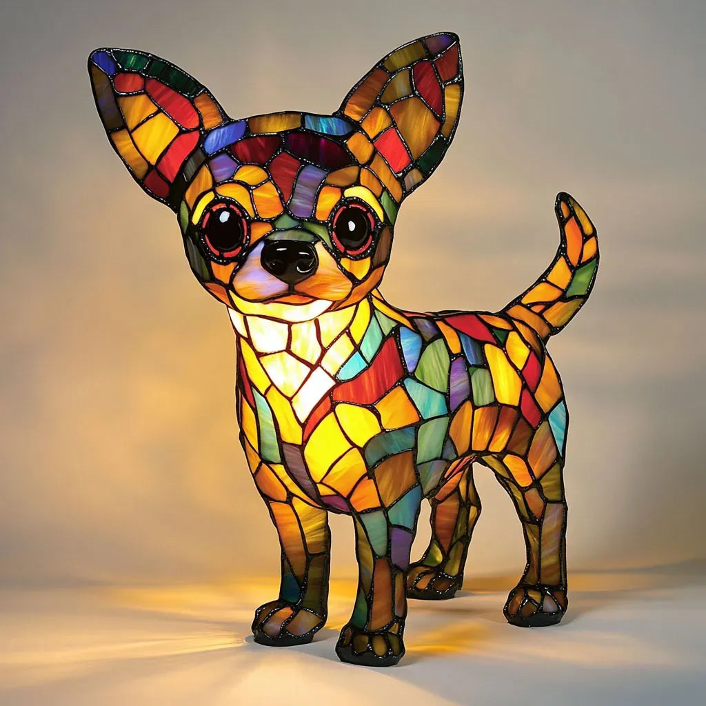 doggie - Lámpara artesanal que hace brillar los corazones