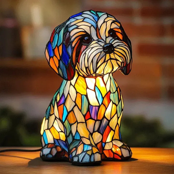 doggie - Lámpara artesanal que hace brillar los corazones