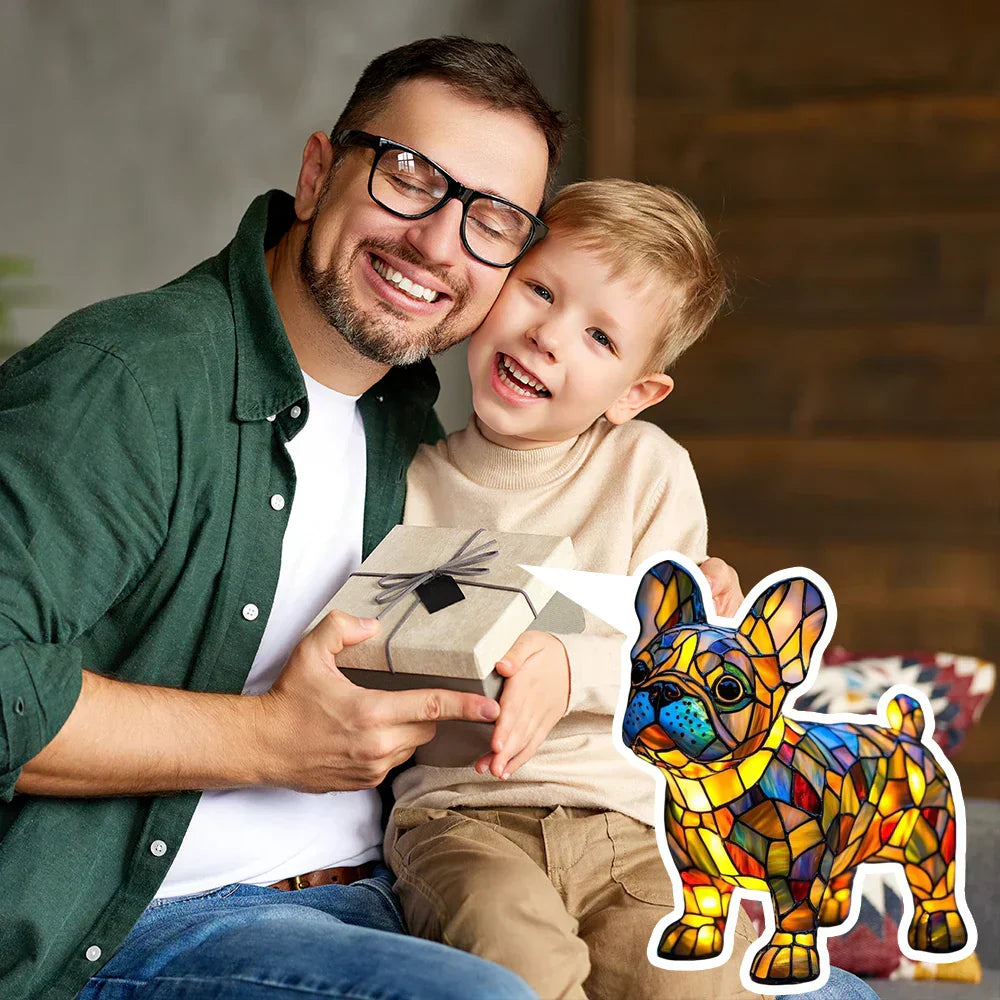 doggie - Lámpara artesanal que hace brillar los corazones